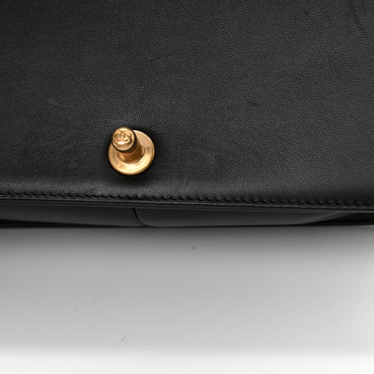 Chanel Lambskin Quilted Medium Boy Flap Black 15 of 18