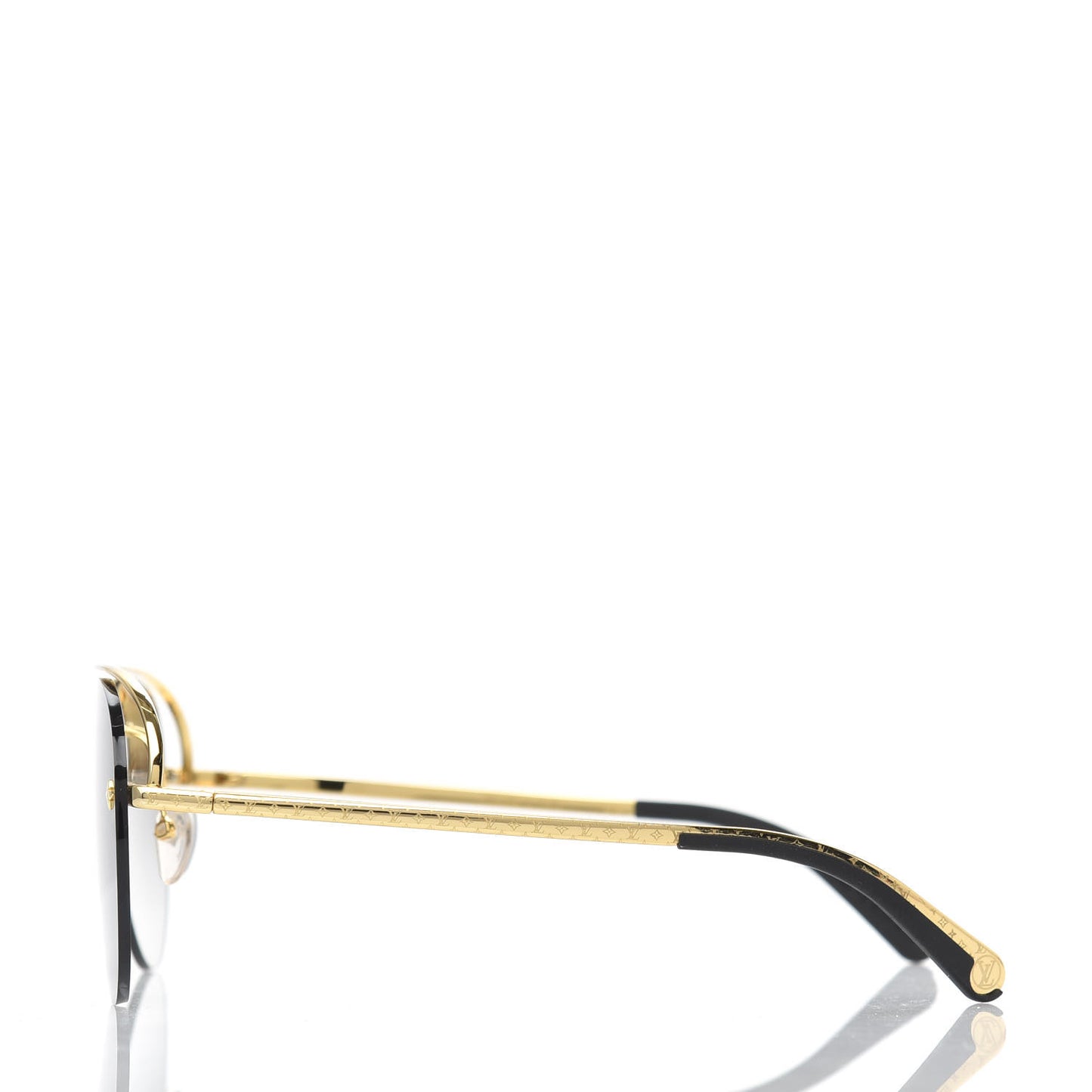 Monogram Grease Gradient Sunglasses Z1045W Gray