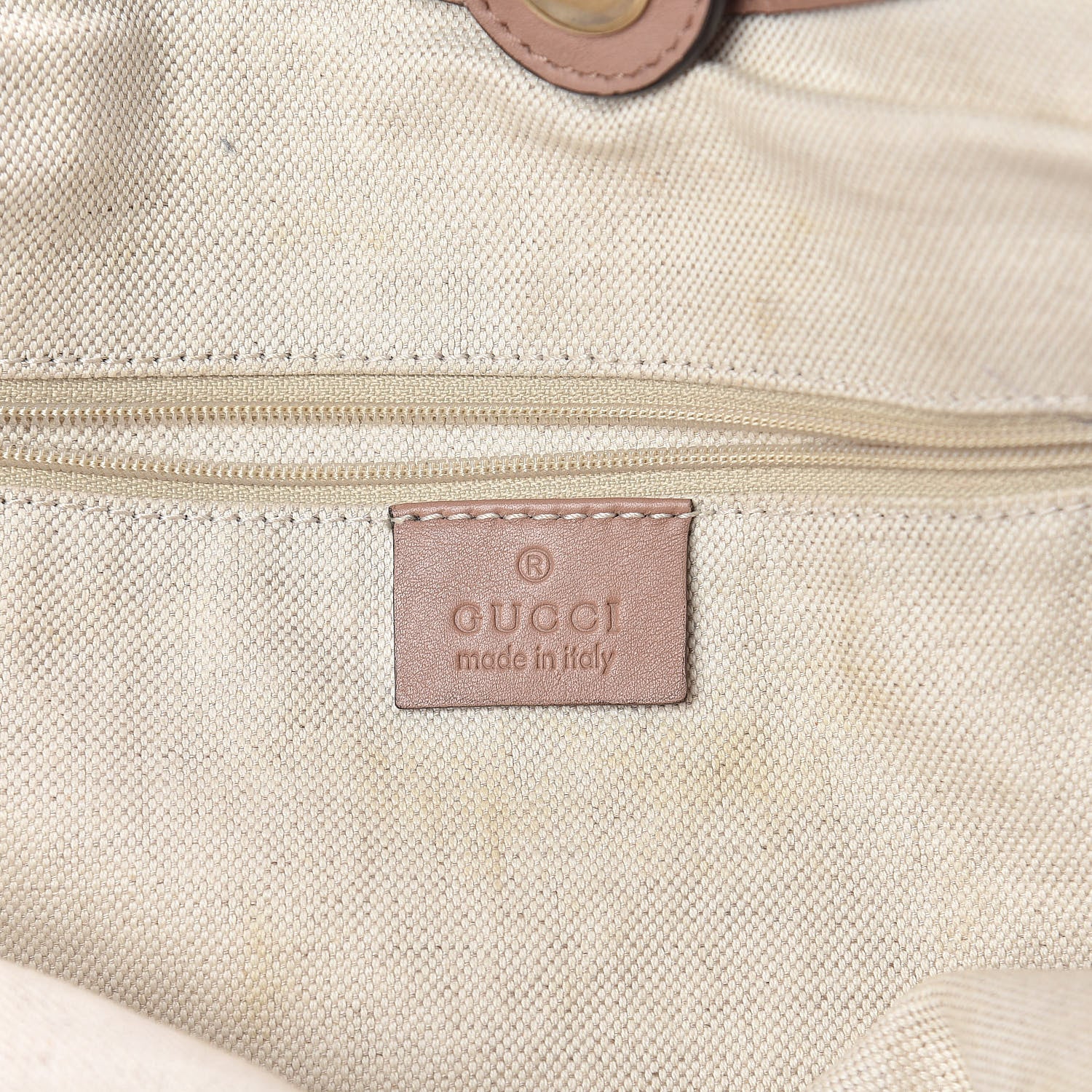 Gucci Guccissima Large Sukey Tote Winter Rose 7 of 11