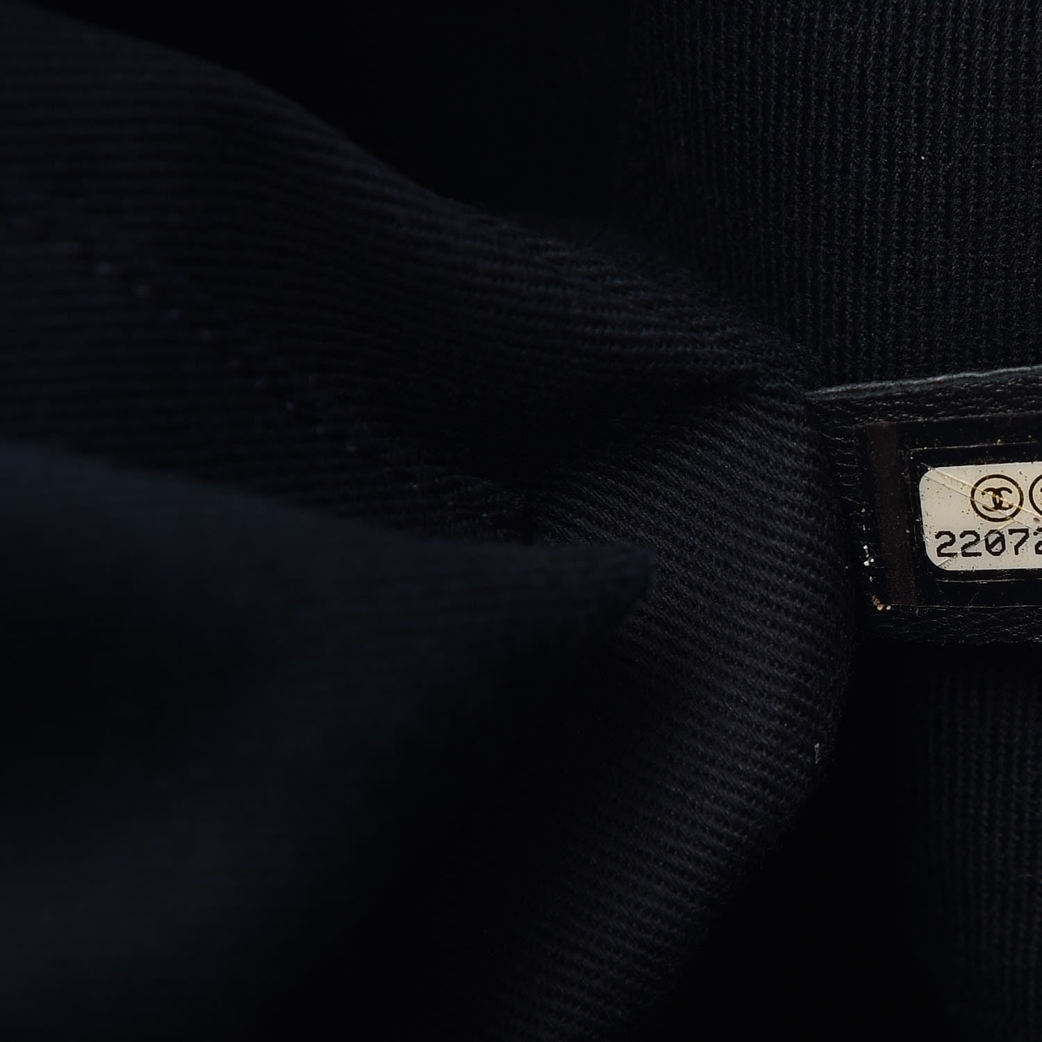 Chanel Denim Deauville Bowling Bag Dark Blue 7 of 7