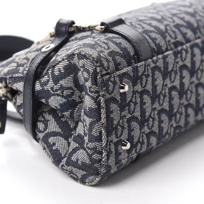 Christian Dior Denim Monogram Charms Shoulder Bag Blue 6 of 10