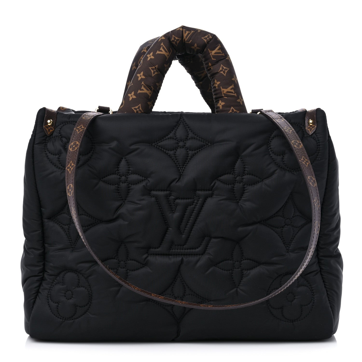 Louis Vuitton Econyl Monogram Pillow Giant Onthego MM Black 1 of 5