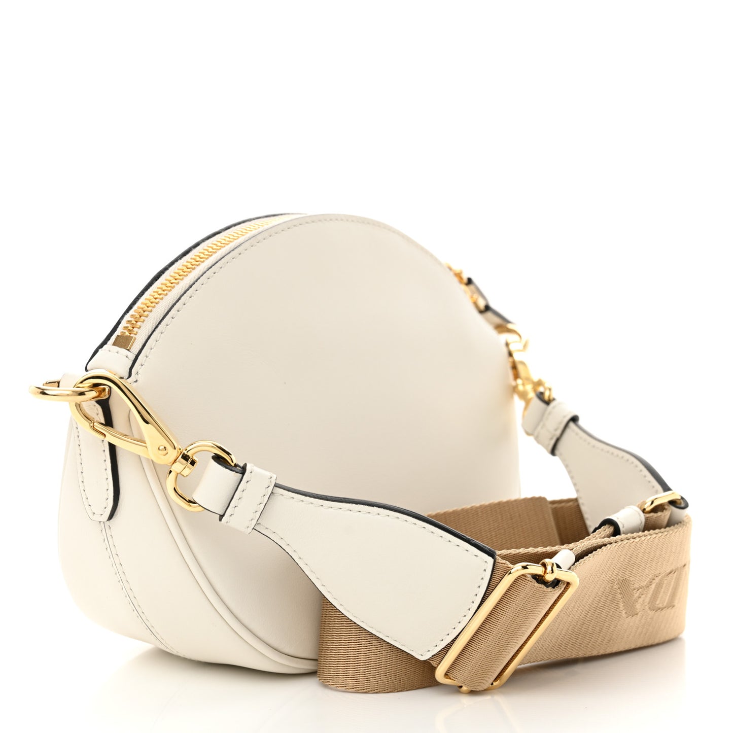 City Calfskin Mini Shoulder Bag White