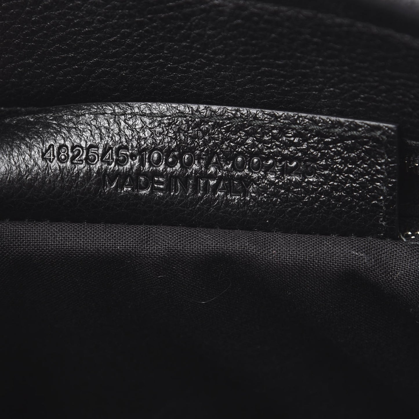 Calfskin Medium Logo North South Shopping Tote Black