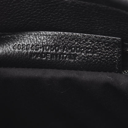 Balenciaga Calfskin Medium Logo North South Shopping Tote Black 6 of 11