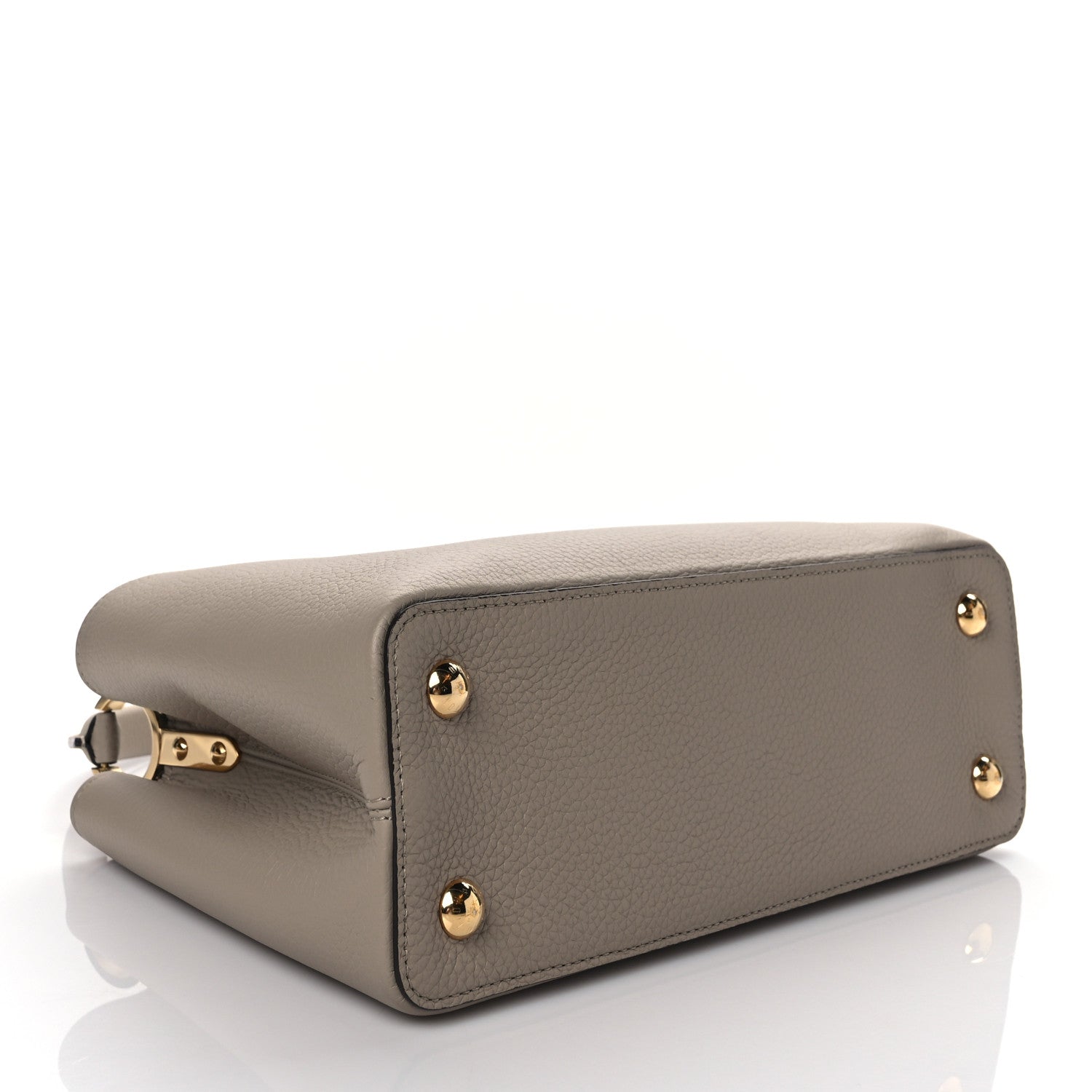 Louis Vuitton Taurillon Capucines PM Galet 4 of 9