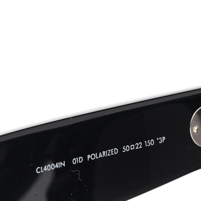 Celine Polarized Sunglasses CL4004IN Black 6 of 9