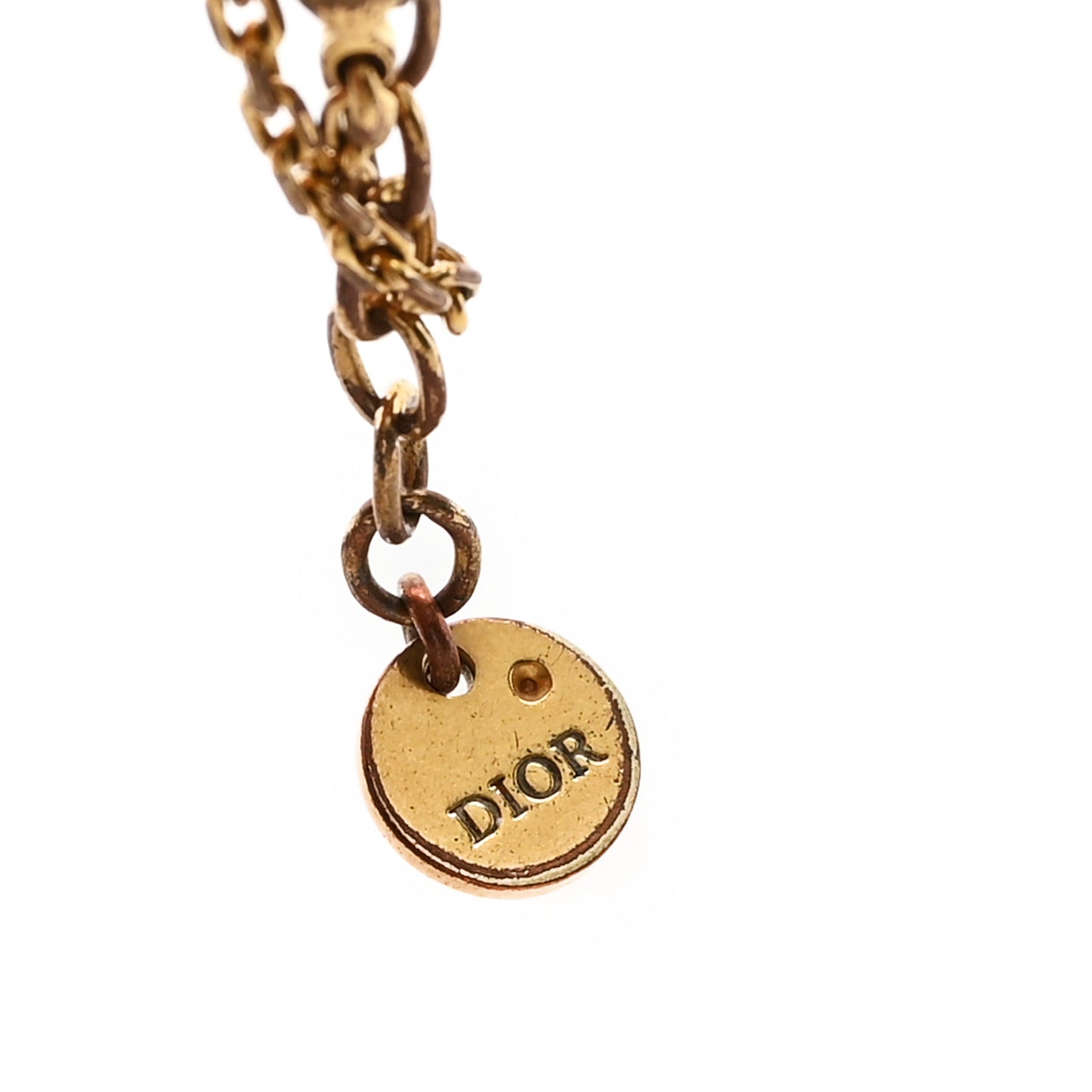 Pearl CD Bracelet Gold