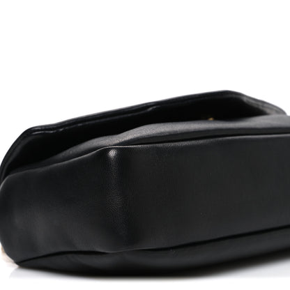 Saint Laurent Plunged Lambskin Calypso Black 9 of 10
