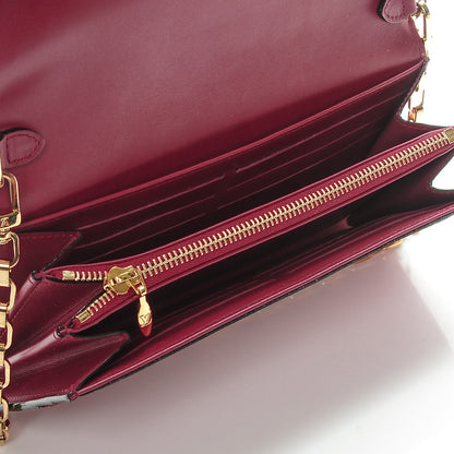 Louis Vuitton Vernis Chaine Wallet Rose Indien 5 of 7