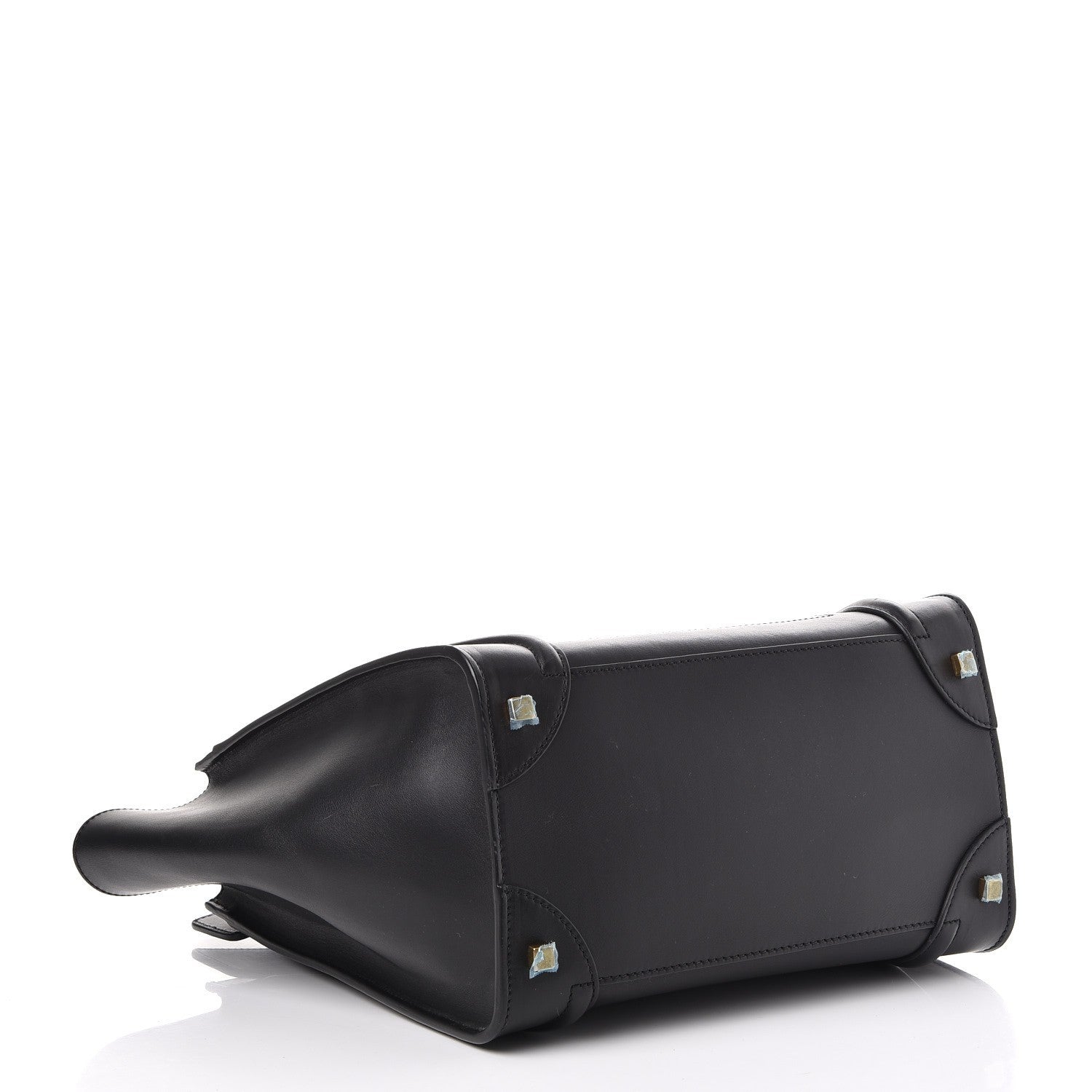 Celine Smooth Calfskin Mini Luggage Black 4 of 12