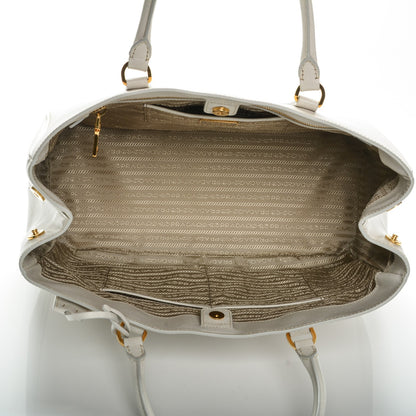 Prada Saffiano Lux Large Tote Talco 5 of 8