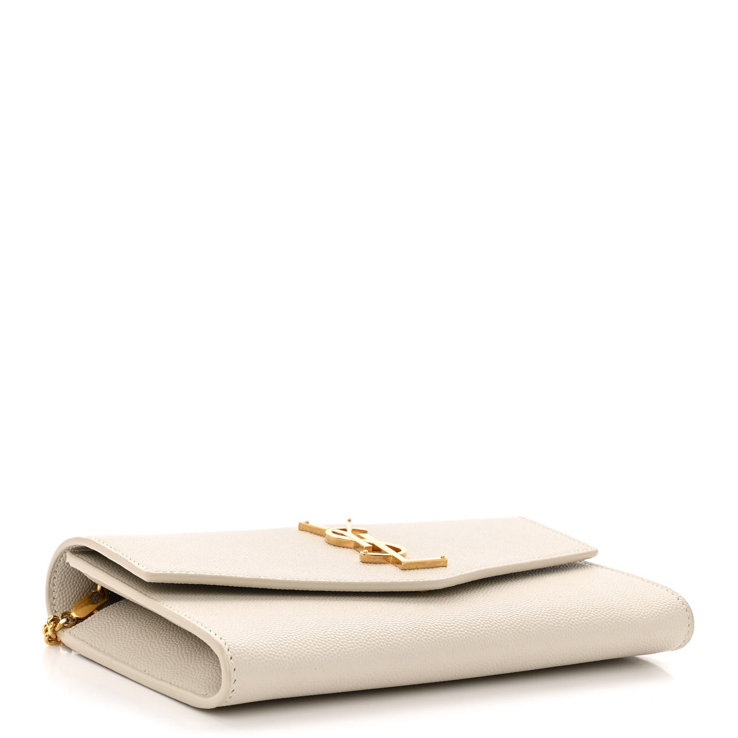 Grain De Poudre Monogram Uptown Chain Wallet Crema Soft