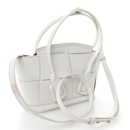 Bottega Veneta French Calfskin Maxi Intrecciato Mini Arco Bianco 3 of 11