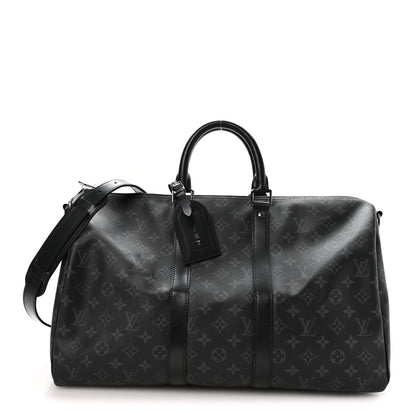 Louis Vuitton Monogram Eclipse Keepall Bandouliere 45 1 of 11