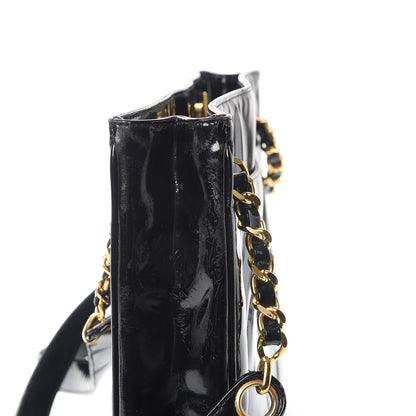 Chanel Patent CC Tote Black 11 of 14