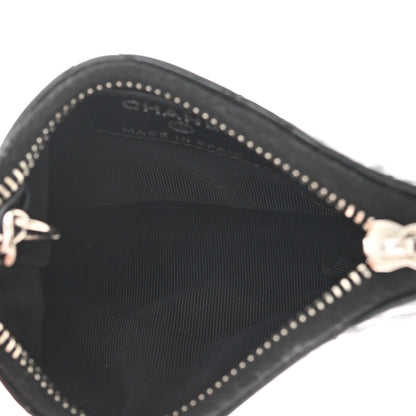 Chanel Patent Quilted Key Pouch So Black 4 of 7