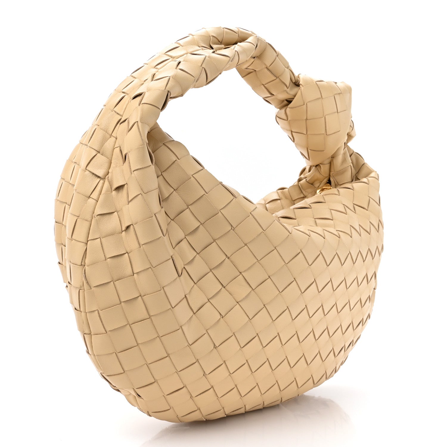 Bottega Veneta Nappa Intrecciato Teen Jodie Hobo Porridge 3 of 10