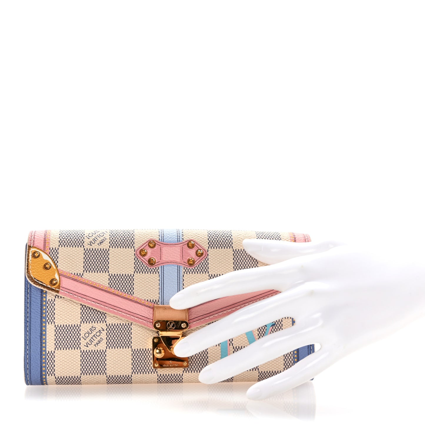 Damier Azur Summer Trunks Sarah Wallet NM