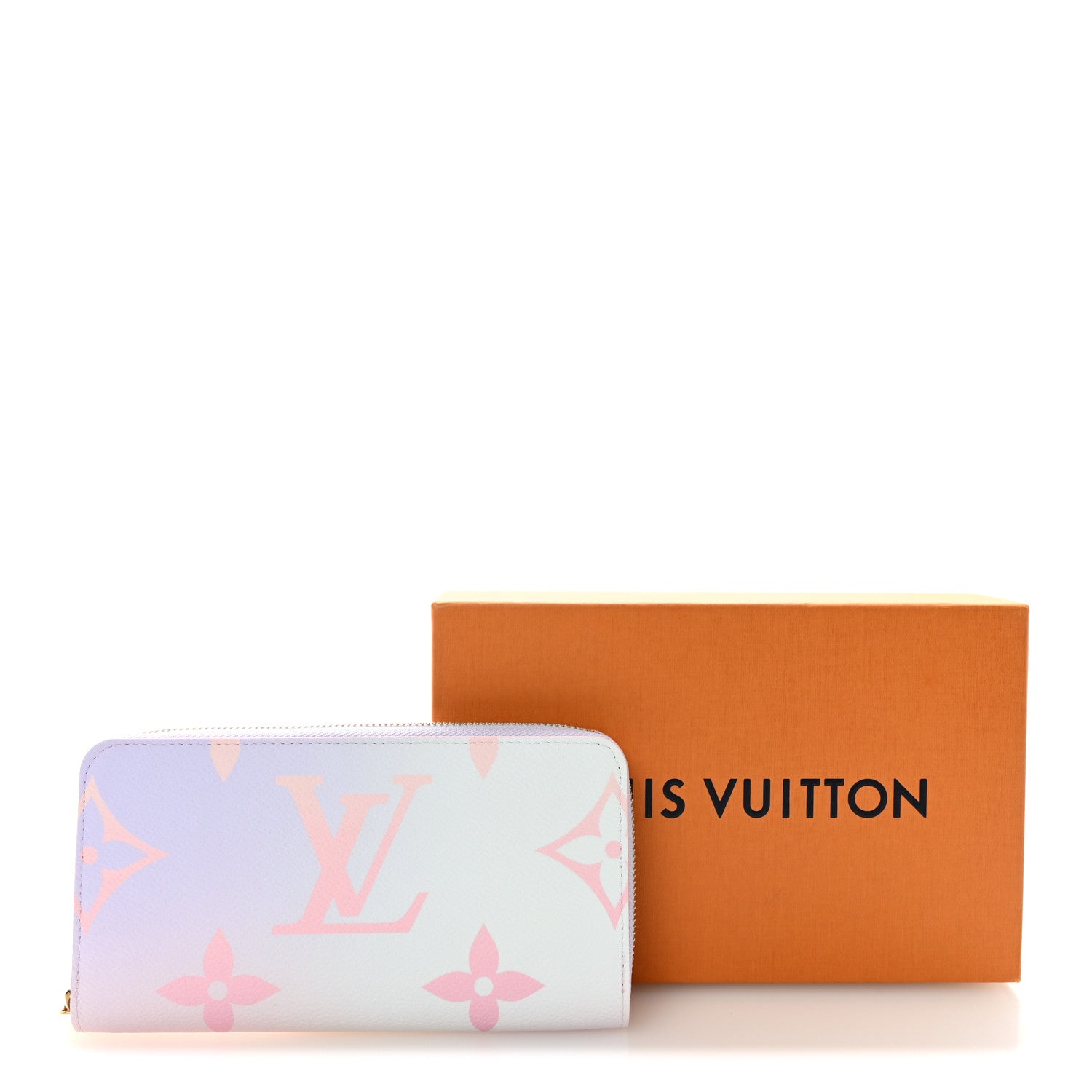 Louis Vuitton Monogram Giant Spring In The City Zippy Wallet Sunrise Pastel 7 of 7