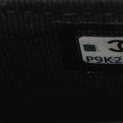 Chanel Lambskin Quilted Pearl Top Handle Clutch With Chain Black 8 of 12