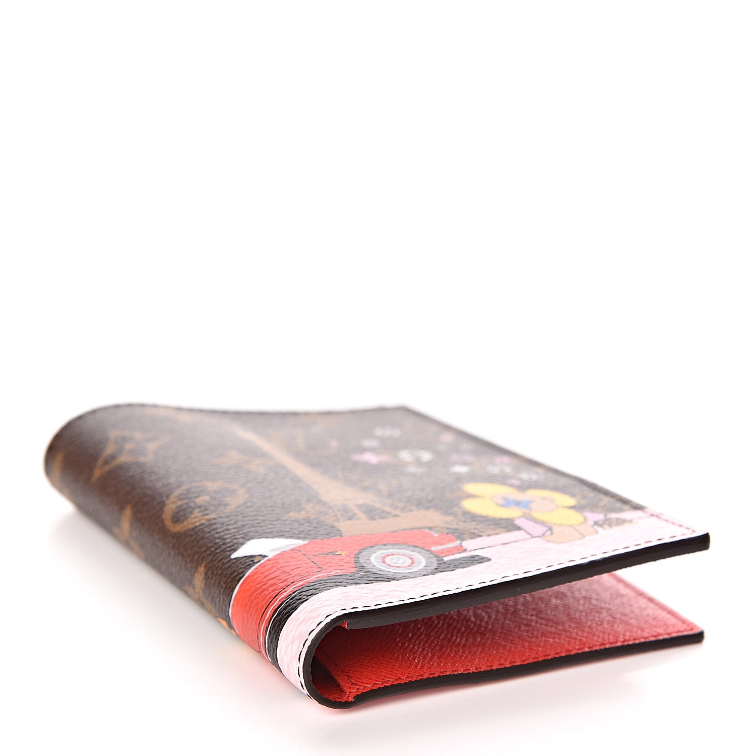Louis Vuitton Monogram 2019 Christmas Animation Passport Cover Rouge 4 of 8