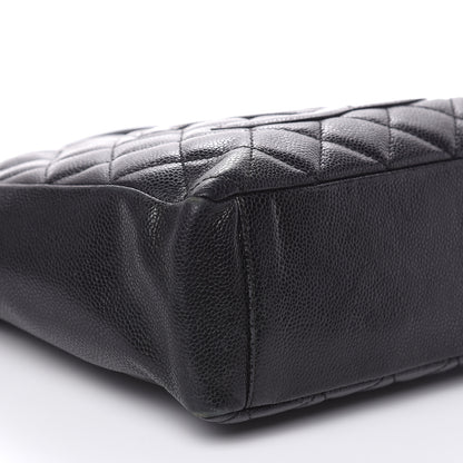 Chanel Caviar Quilted Petit Shopping Tote PST Black 8 of 17