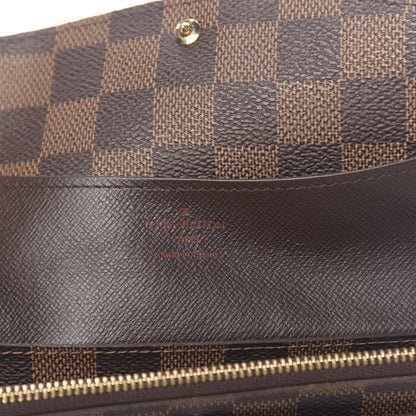 Louis Vuitton Damier Ebene Emilie Wallet 6 of 6
