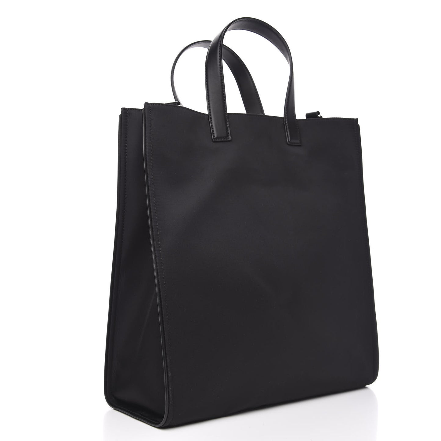 Nylon Vitello Liberty Metal Monster Eyes Tote Black
