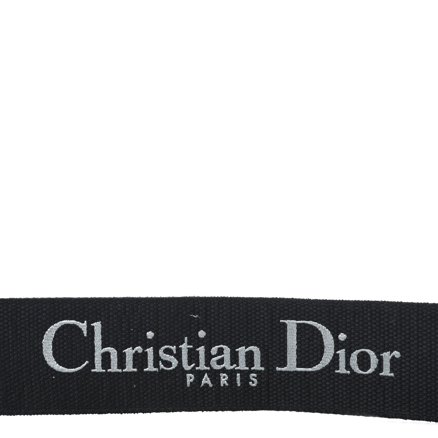 Christian Dior Canvas Embroidered Adjustable Shoulder Strap Blue 3 of 6