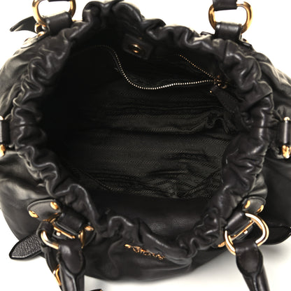 Prada Nappa Shoulder Bag Black 4 of 4
