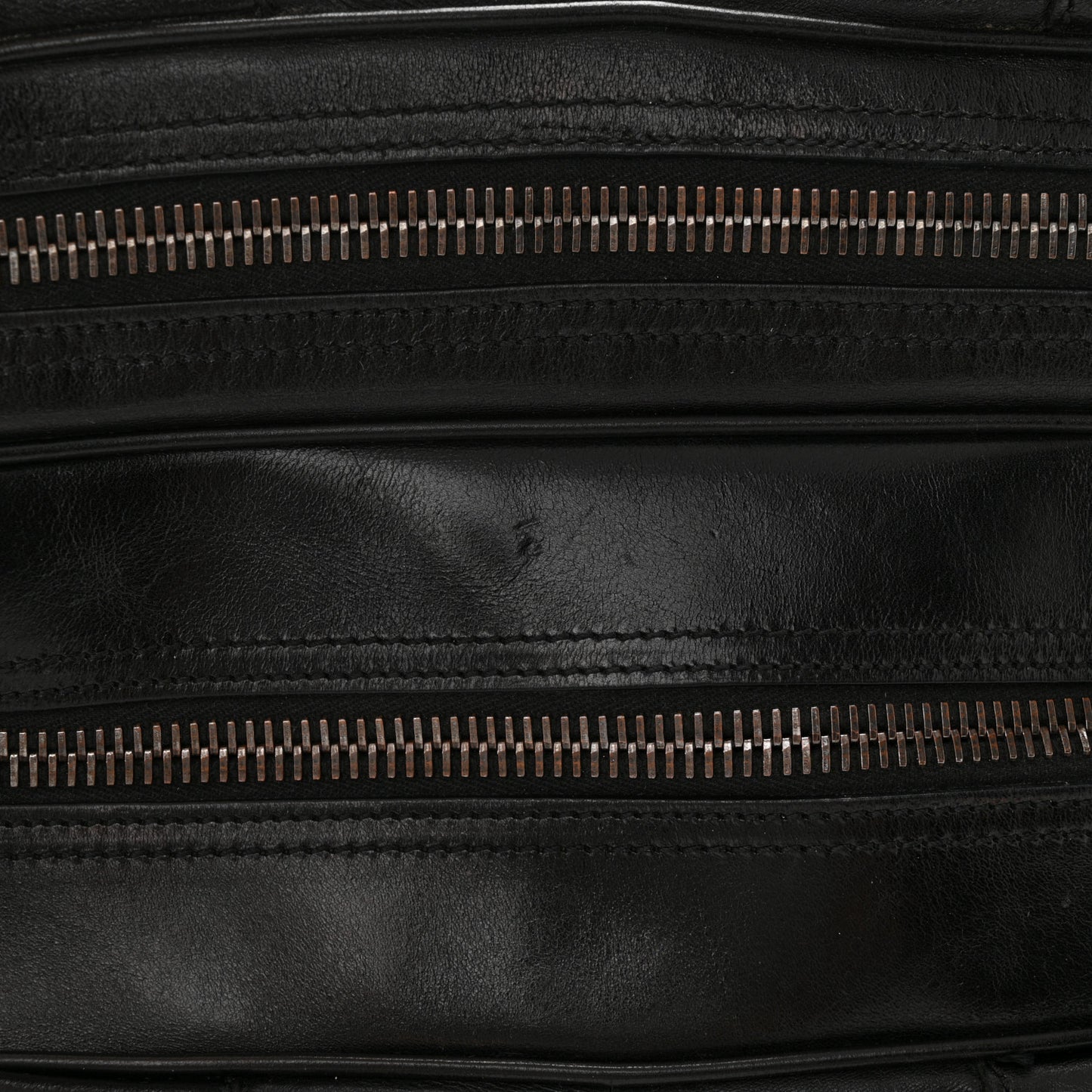 Prorsum Calfskin Studded Knight Satchel Black