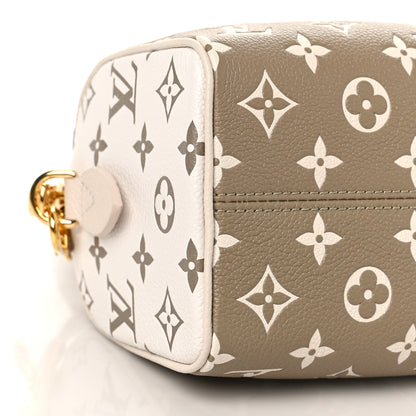 Louis Vuitton Empreinte Monogram Spring in the City Speedy Bandouliere 20 Kaki Beige Cream 7 of 9
