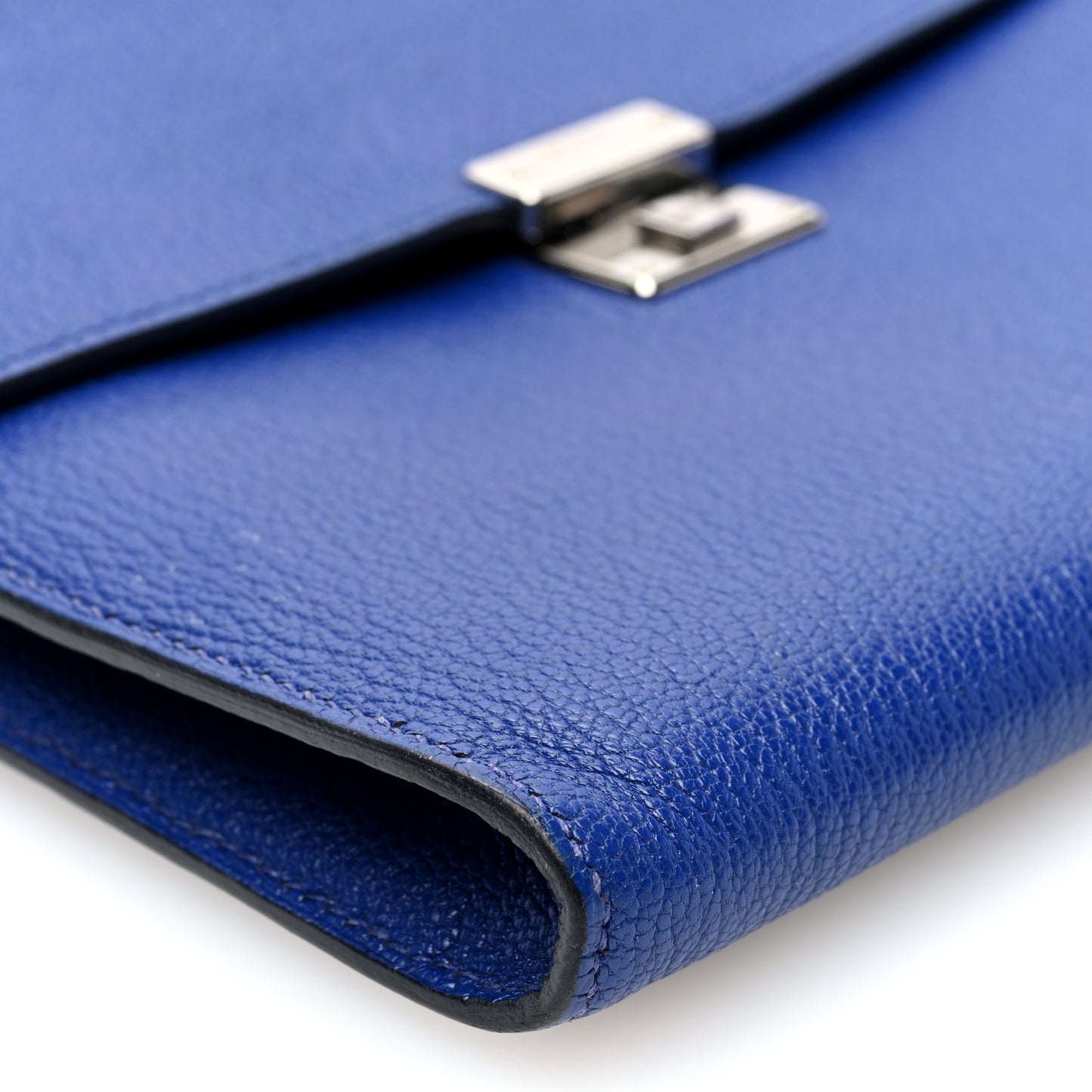 Chevre Mysore Clic 16 Wallet Bleu Electrique