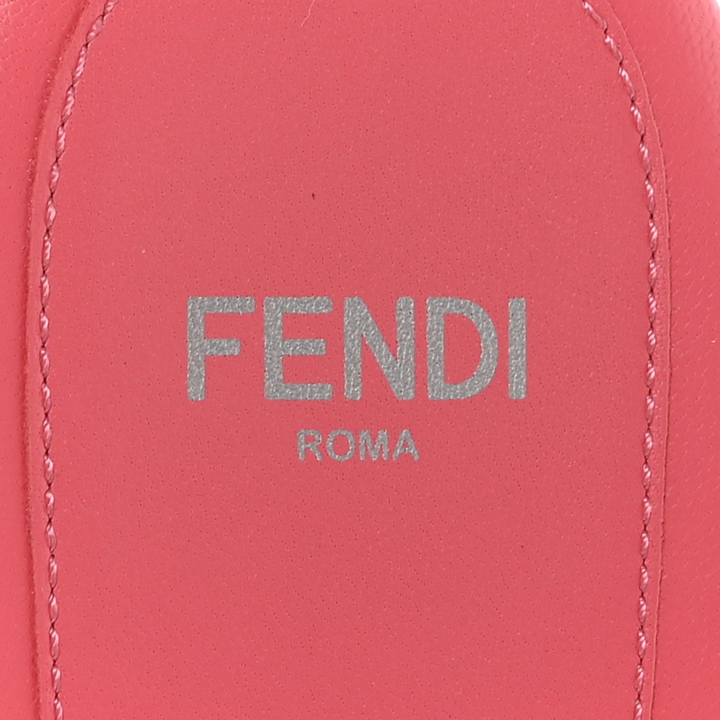 Vitello Cuoio Baguette Flat Slide Sandals 38 Pink Dalia