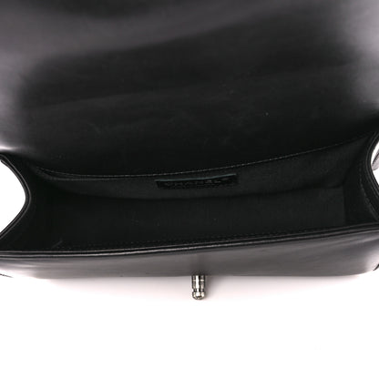 Chanel Lambskin Quilted Medium Boy Flap Black 5 of 11