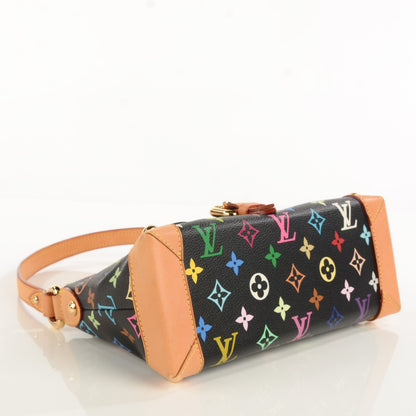 Louis Vuitton Monogram Multicolor Eliza Black 4 of 8