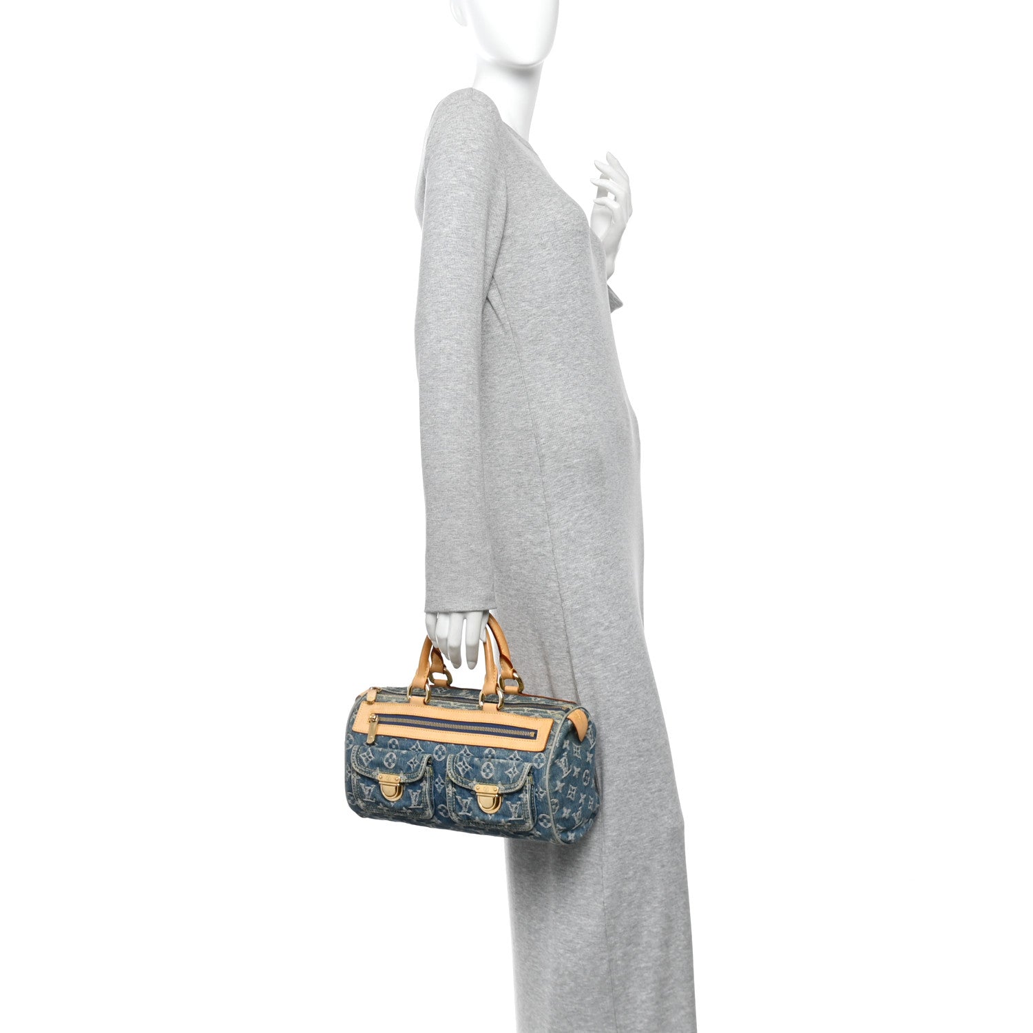 Louis Vuitton Monogram Denim Neo Speedy Blue 1916268 – FASHIONPHILE