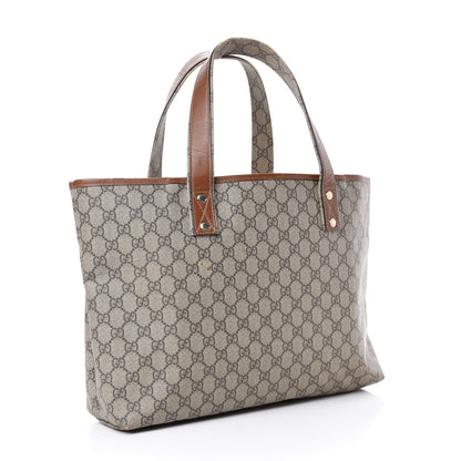 Gucci GG Plus Monogram Medium Signature Web Loop Tote Brown 3 of 16