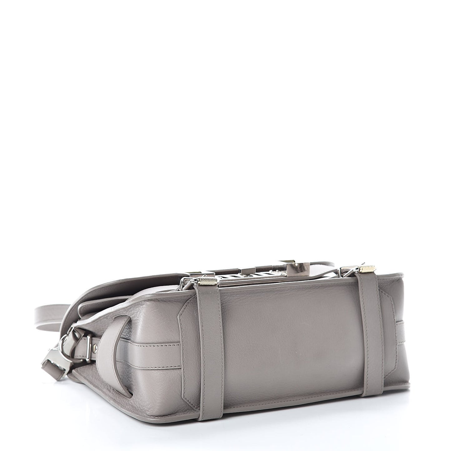 Smooth Calfskin PS11 Classic Shoulder Bag Mushroom