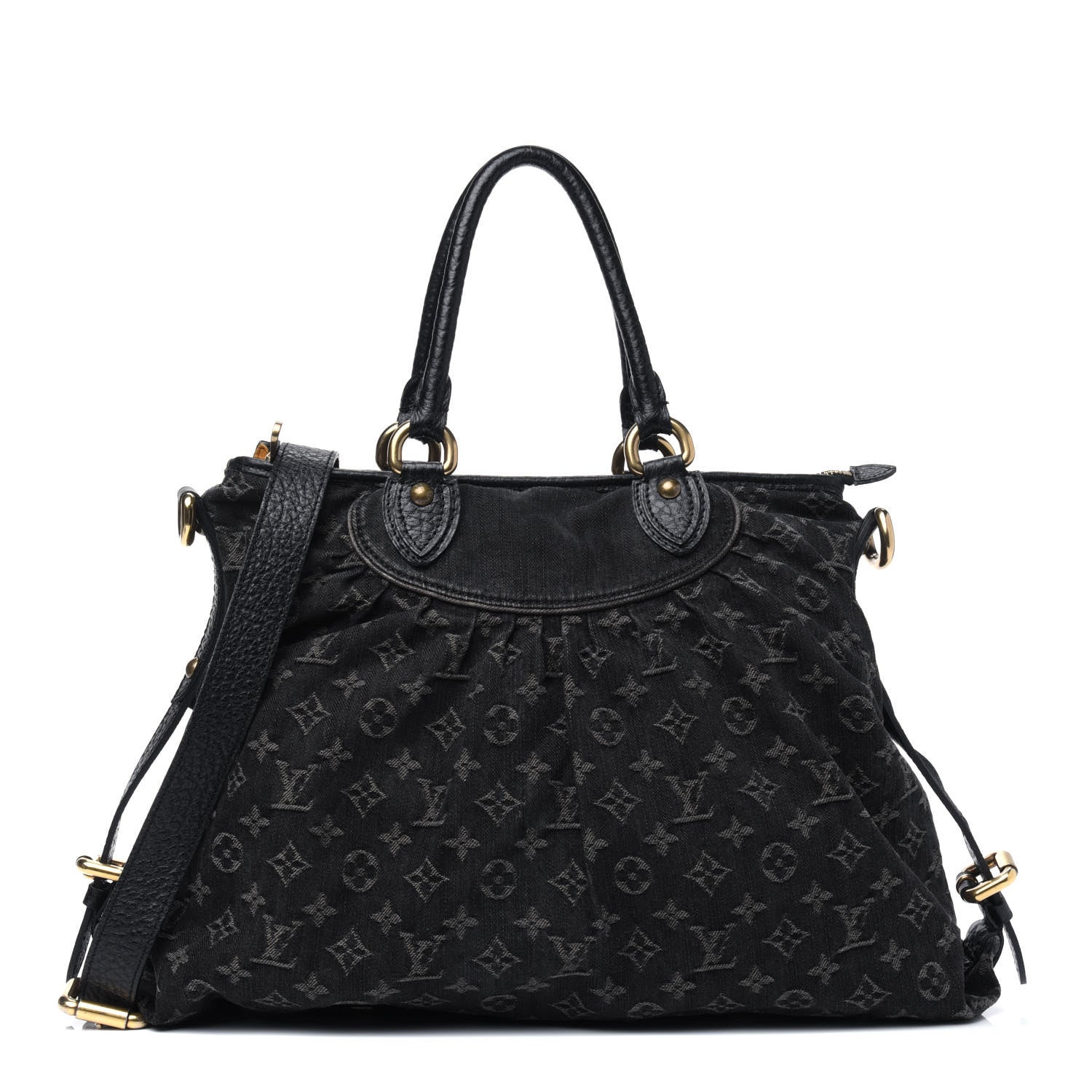 Louis Vuitton Denim Neo Cabby GM Black 1 of 31