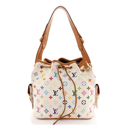 Louis Vuitton Monogram Multicolor Petit Noe White 1 of 12