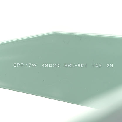 Prada Acetate Symbole Sunglasses SPR 17W Grey Blue 6 of 7
