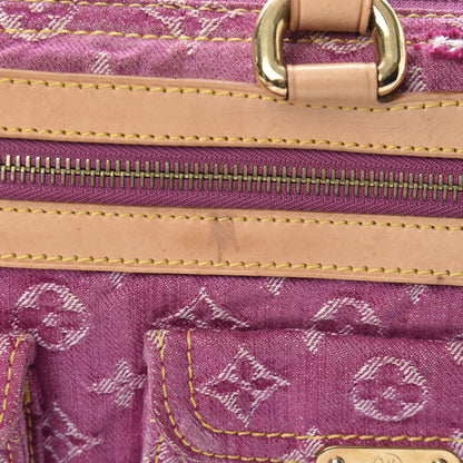 Louis Vuitton Monogram Denim Neo Speedy Fuchsia 14 of 21