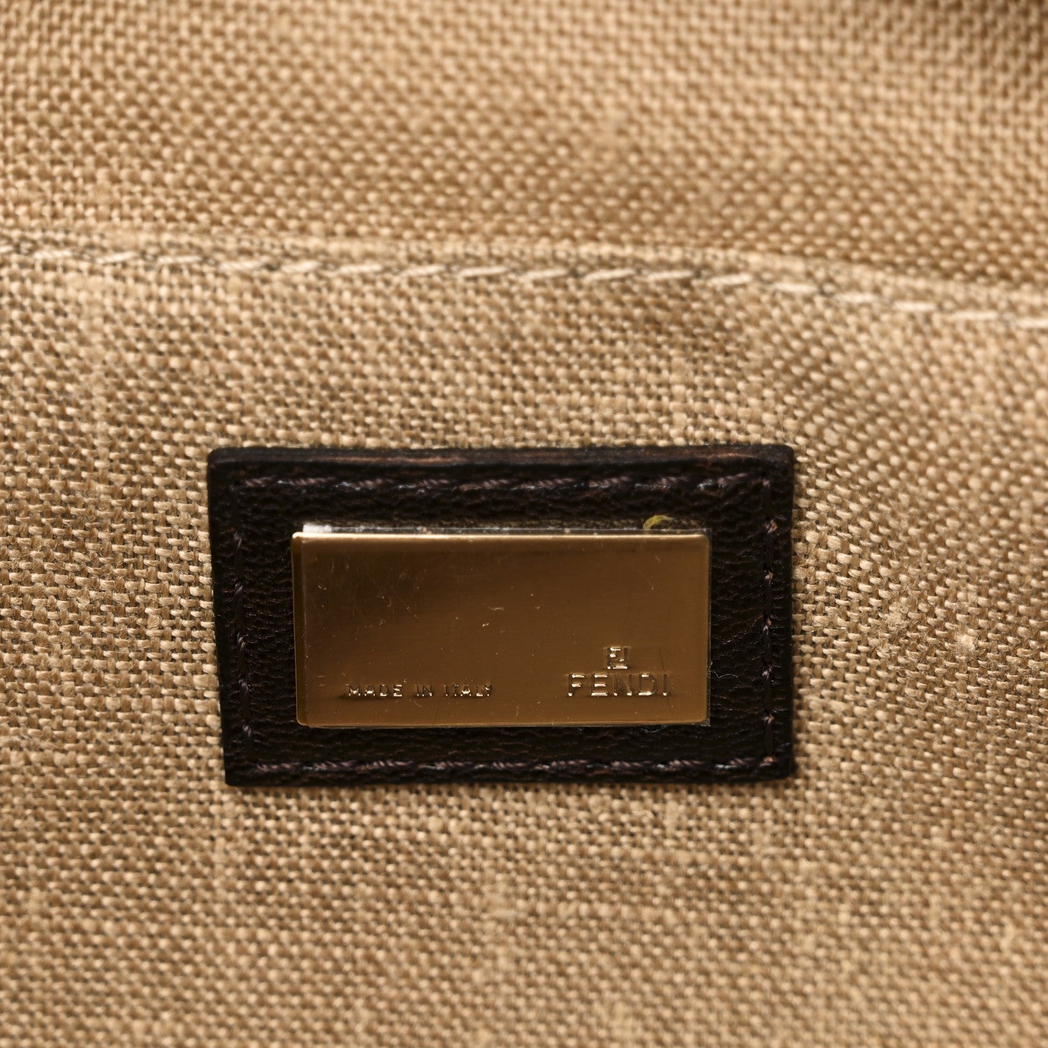 Fendi Zucca Nappa Nuvolata Vitello Tortuga Spy Bowler Tobacco Moro 6 of 11