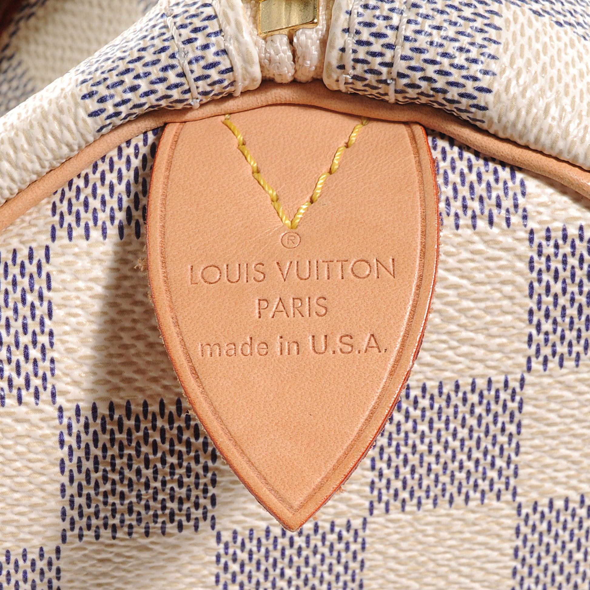 Louis Vuitton Damier Azur Speedy 30 7 of 7