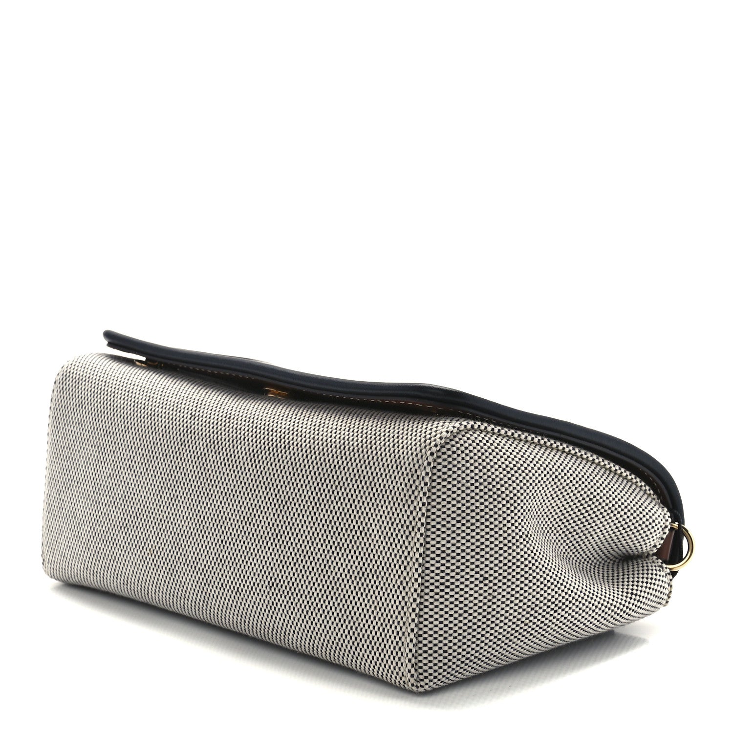 Burberry Cotton Canvas Horseferry Print Small Crossbody Bag Grey Tan 8 of 10