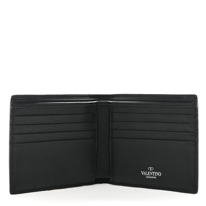 Valentino Garavani Calfskin Go Logo Bi-Fold Wallet Black 5 of 7
