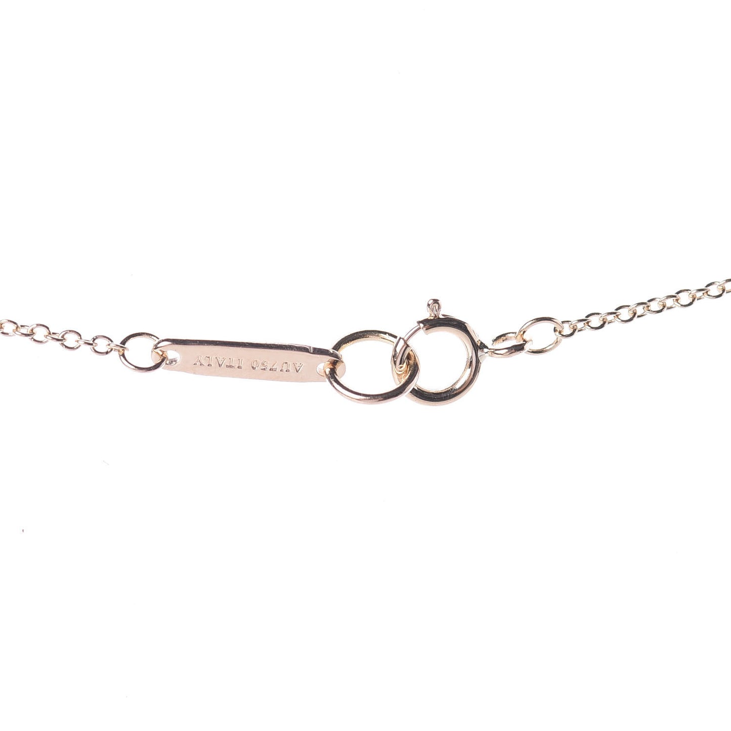 18K Rose Gold Atlas Open Pendant Necklace