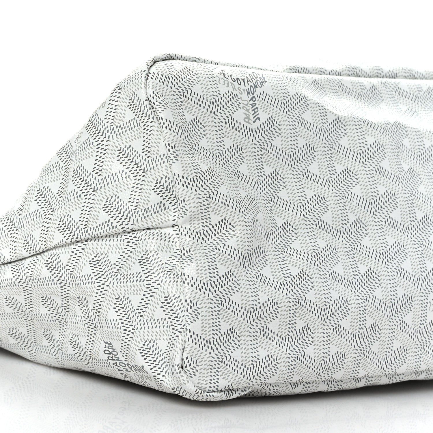 Goyard Goyardine Boheme Hobo White 9 of 10
